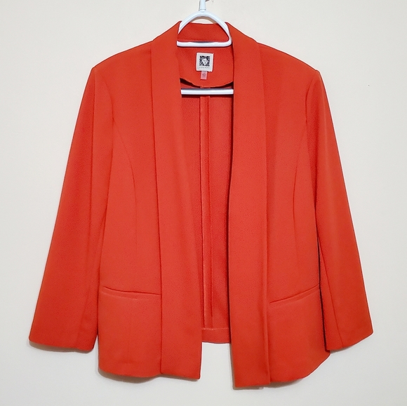 Anne Klein Blazer in Orange Colour - Picture 1 of 3